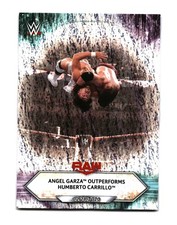 Angel Garza Outperforms Humberto Carrillo 2021 Topps WWE Foilboard 30