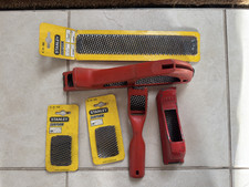 VINTAGE STANLEY SURFORM RED PLANER PLUS SPARES DIY CARPENTRY TOOL