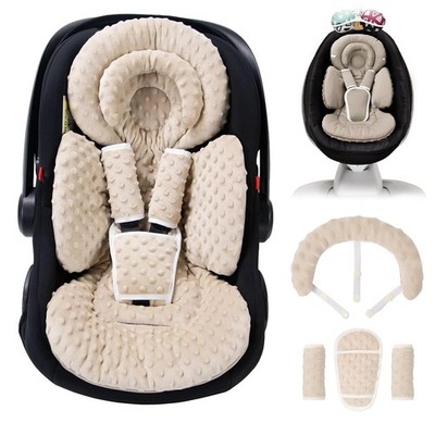 Infant Car Seat Insert with Extra Cushion for Preemie to Toddler, Reversible New