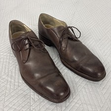 OLIVER SWEENEY "MONTGOMERY" MEN BROWN LEATHER LACE UP SHOE SIZE UK 9