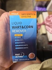 Liquid Wart And Corn Remover, Horns, Calluses, Flat Warts, Plantar Warts 0.676oz