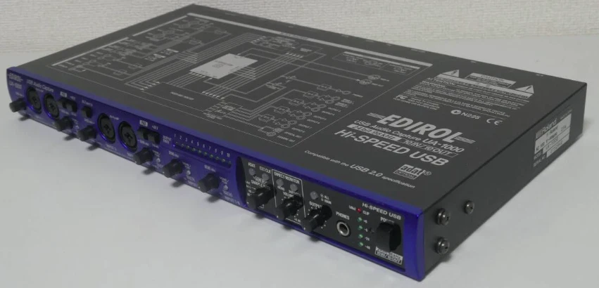Roland UA-1000 EDIROL USB Audio Capture 24bit 96kHz 10IN/10OUT Hi-SPEED USB - Image 3 of 4