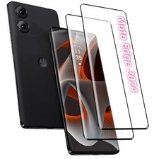 2 pack Motorola Moto Edge 2024 Screen Protector, HD Eye protection 9H