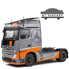 SOLIDO SEMI TRUCK 2019 MERCEDES BENZ ACTROS GRAND PRIX 1/24 SILVER S2400202