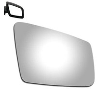 WLLW Mirror Glass fit for MERCEDES-BENZ Silver Passenger Right Mirror Glass