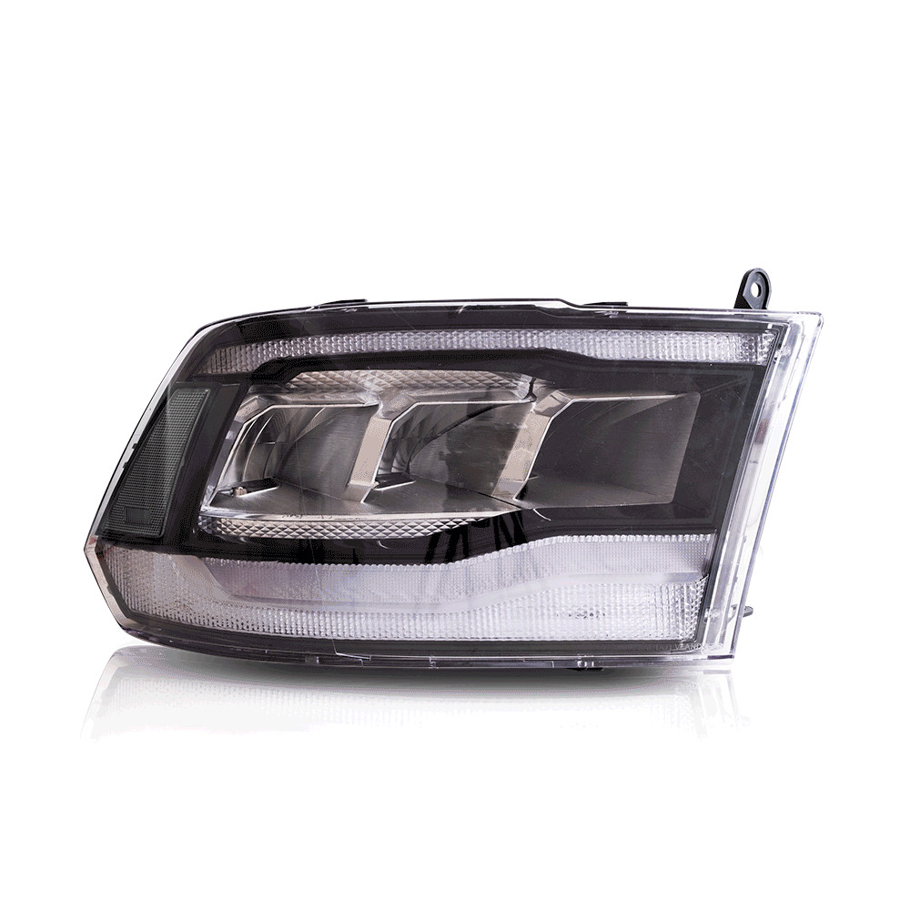 FULL LED Headlight For 2009-2018 Dodge Ram 1500 2500 3500 Pickup Truck Animation