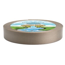 1 1/2 Inch Sand Heavy Duty Nylon Webbing Closeout, 10 Yards