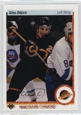 1990-91 Upper Deck Gino Odjick #518 8d2
