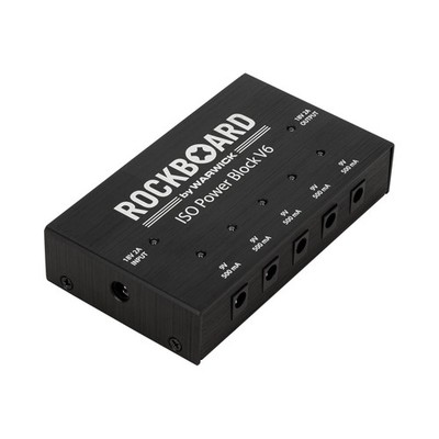 RockBoard ISO Power Block V6 - Isolated Multi Power Supply (5x 9v = 1x 18v, L...
