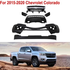 New Front Bumper Cover Kit For 2015-2020 Chevrolet Colorado