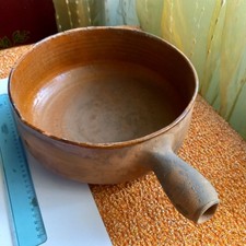 Terracotta ciotola antica 800 vintage tegame