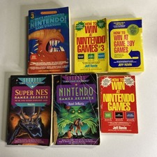 Vintage Nintendo Game Secrets And How To Win Book Lot