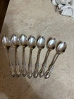 International Sterling Set Of 7 Teaspoons. 212 Grams Of 925 Silver. 5&3/4 Scrap