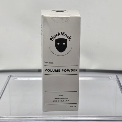 BlackMask Volume Powder Strong Hold Easy Apply 0.5oz Exp. 10/2028