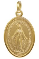 Trendor Schmuck Milagrosa AnhäNger Gold 750 (18 Karat) 20 Mm 75312
