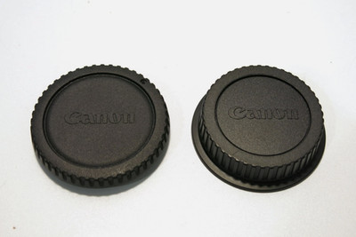 Genuine OEM Canon EOS Body Cap & Rear EF Lens Cap Set - FREE Shipping in USA