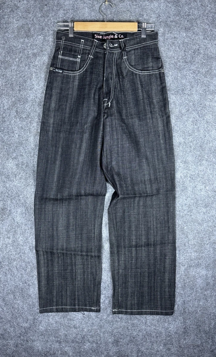 5ive Jungle Black Jeans for Men for sale | eBay