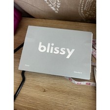 New Blissy Standard Size Silver 100 Pure Mulberry Silk Pillowcase