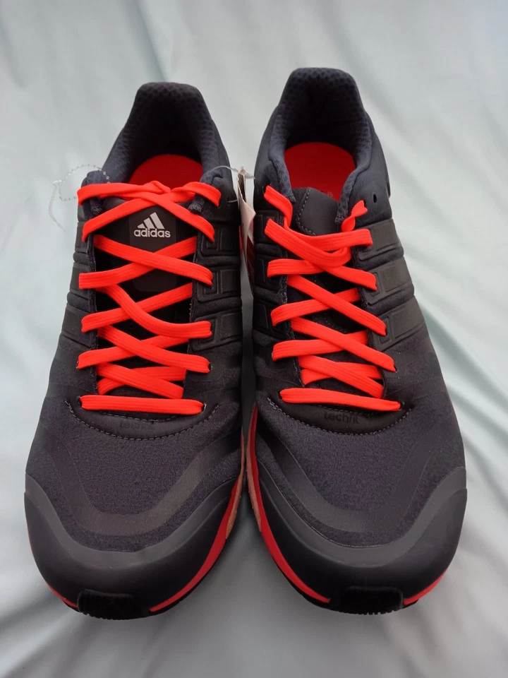  Adidas Supernova Sequence Boost 7 Running Shoe Mens Size 11.5 Black/Orange - Image 2 of 4