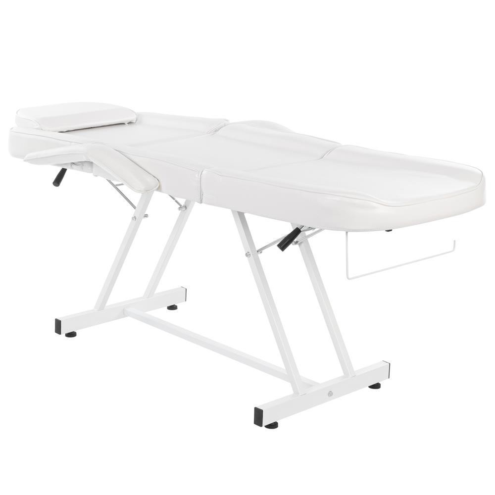 Height Adjustable Massage Table Tattoo Chair Facial Bed w Stool Barber Salon Spa