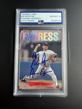 1993 Triple Play Nolan Ryan Double auto PSA 10