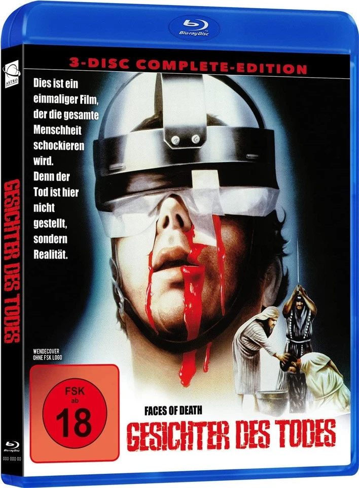 GESICHTER DES TODES + BÜSTE Figur FACES OF DEATH 2 BLU-RAY Limited Edition NEU - Bild 2 von 3