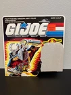 Vintage GI Joe Cobra B.A.T. Cardback Top Half