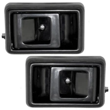 New Black Interior Door Handle Set For 1985-1995 Toyota Pickup / 4Runner