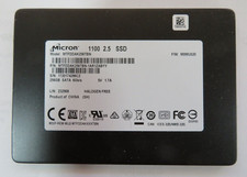 Lot of 40 Micron 1100 256GB SATA 6Gbp/s MTFDDAK256TBN 2.5" Solid State Drive