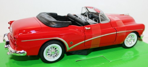 Welly NEX 1/24 Scale 24027W - 1953 Buick Skylark - Red - Top Down - Imagen 3 de 3