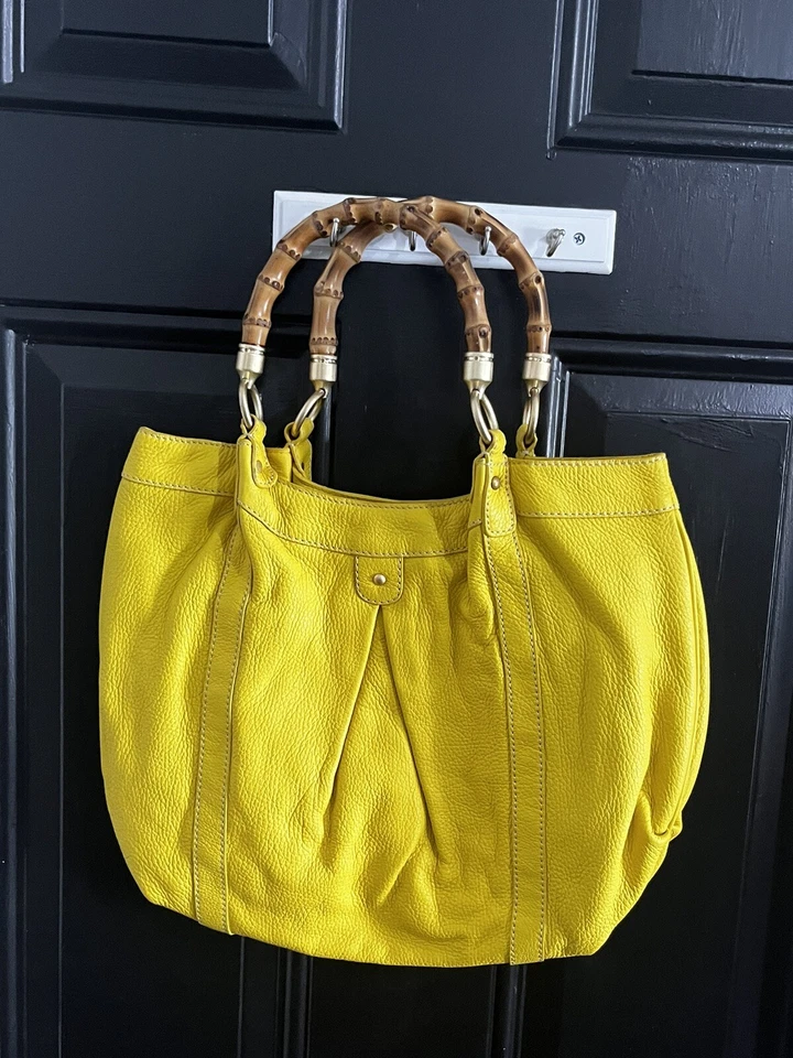 Colección Las Palmas, Bolso de Mano de Cuero J Crew Foto 2 de 4