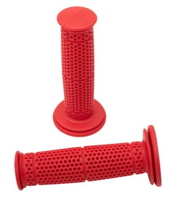 Progrip 714 Rally Grips Red Soft Touch Fatty Grip 7/8" Honda XR650R XR650L Grips - Image 2 of 4