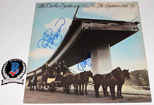 THE DOOBIE BROTHERS SIGNED THE CAPTAIN AND ME VINYL RECORD ALBUM BECKETT COA X2 THE DOOBIE BROTHERS SIGNED THE CAPTAIN AND ME VINYL RECORD ALBUM BECKETT COA X2