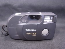 FUJIFILM CLEAR SHOT PLUS FIXED FOCUS POINT  SHOOT 35mm FILM CAMERA TESTED