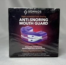 Somnos Anti Snore Adjustable Sleep Mouth Guard Snoring MEDIUM