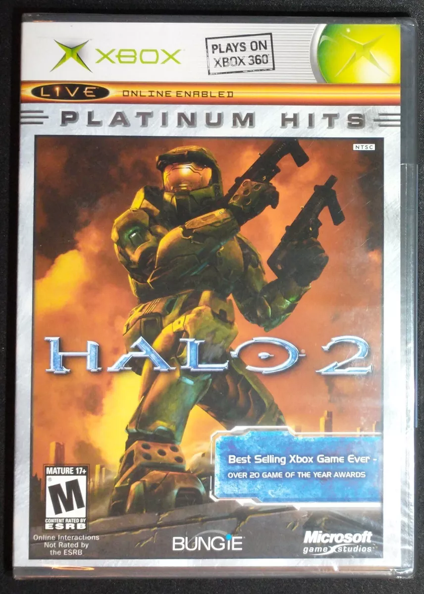 Xbox Halo 2 Live Online Enabled Microsoft Game Studios Video Game