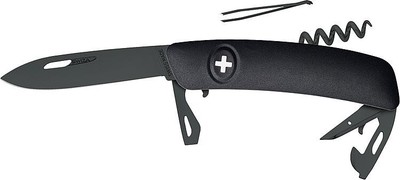 Swiza Taschenmesser D03 Allblack Schwarz