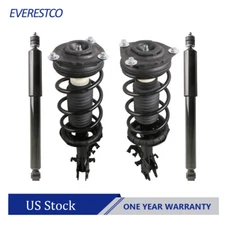 4x Complete Struts Assembly Shocks For 2007-2012 Nissan Versa Front & Rear Side