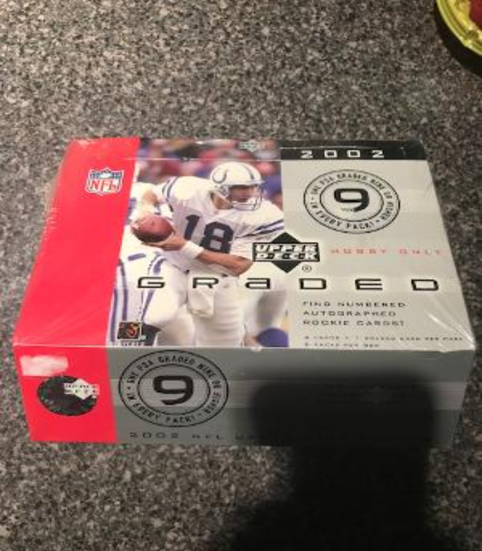 graded football card packs Gridiron Greats Football Graded 3 Card Box SPORTS ZONE TOYS & COMICS
