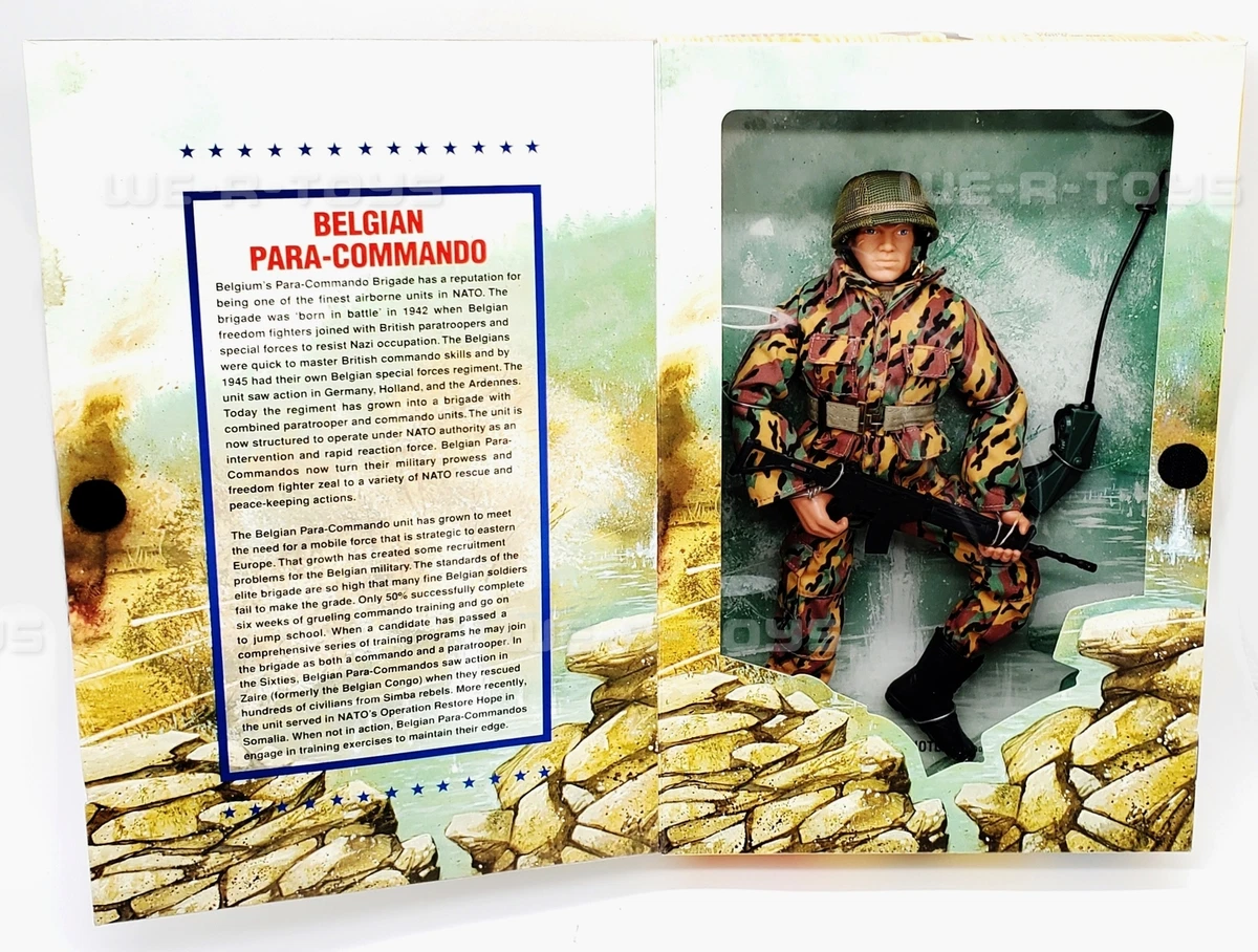 GI Joe Classic Collection Belgian Para Commando Figure Hasbro 1997