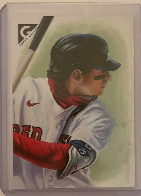 BOBBY DALBEC 2022 TOPPS GALLERY SKETCH CARD Ashley Marsh ARTIST RARE SP