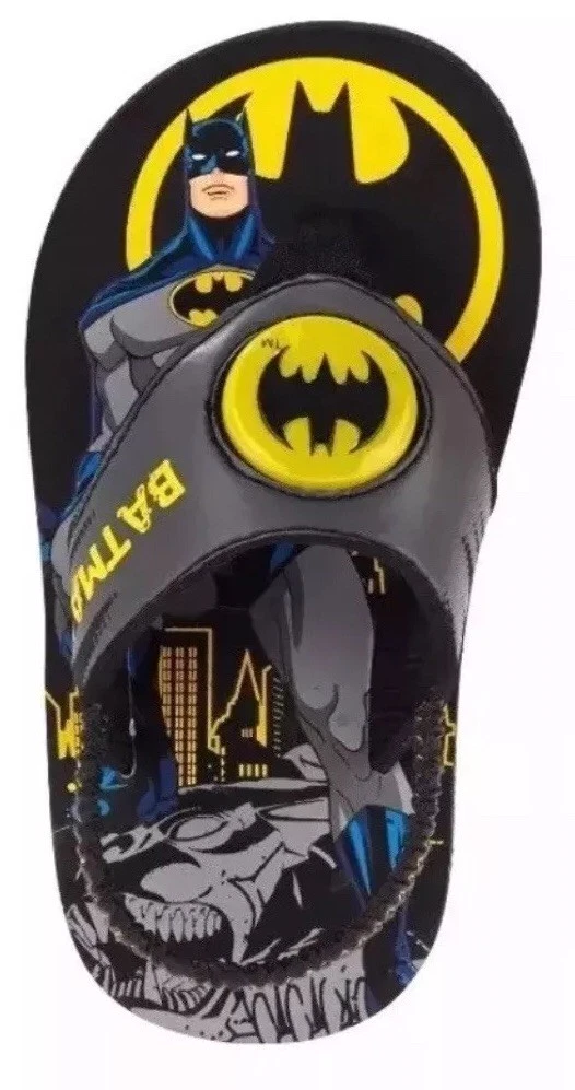 Batman light up flip flops sale