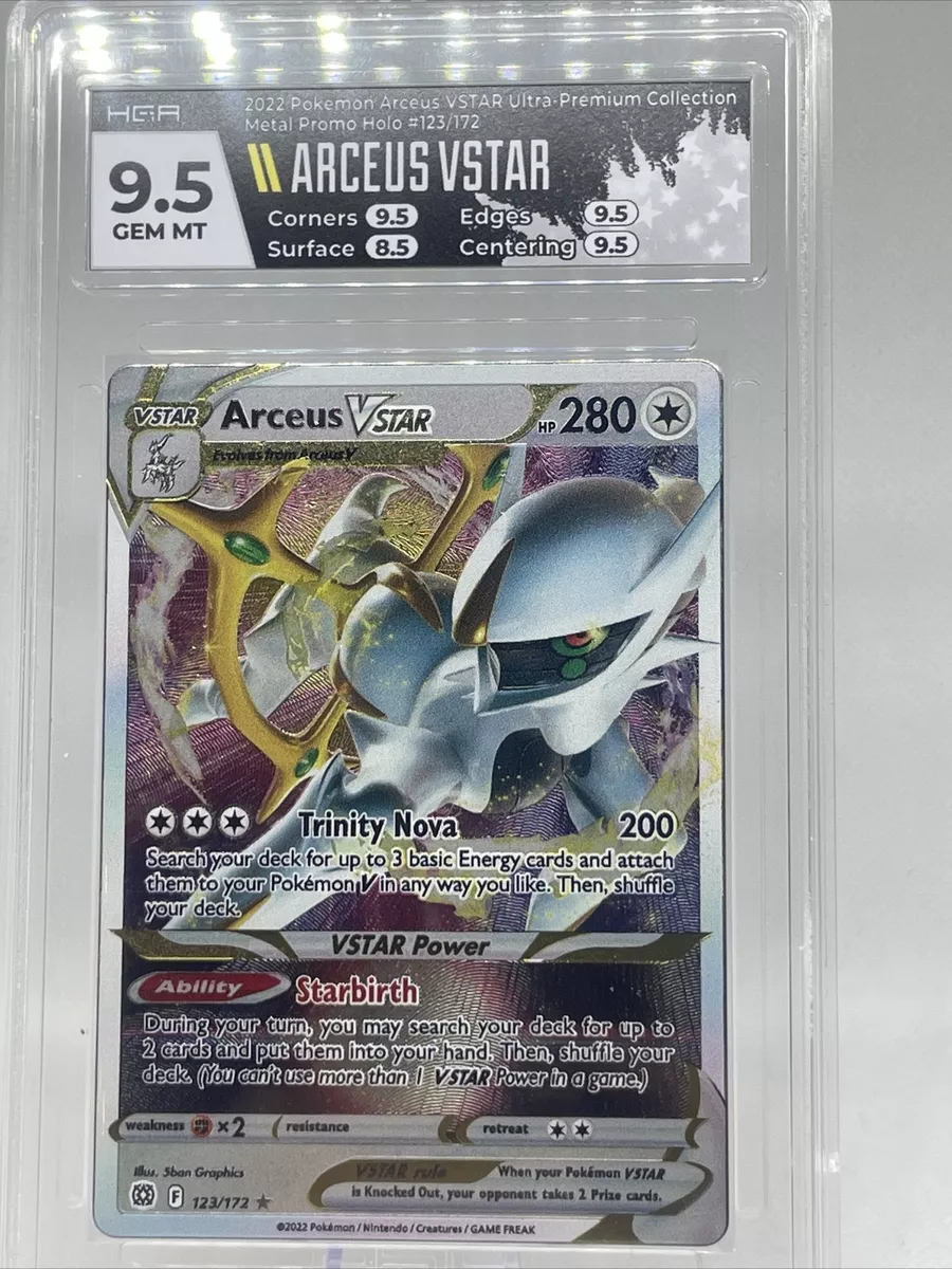 Arceus Pokemon Card, Pokemon Metal Cards Collection