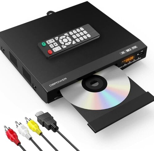 Lecteur DVD HDMI DBPOWER 1080P lecteur de disque en lecture seule région gratuite　 - Photo 1/6