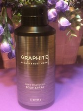 Bath Body Works "GRAPHITE" Men's Collection, Body Spray 3.7 oz