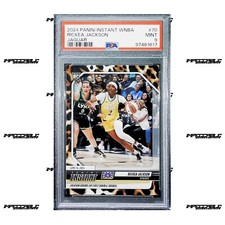2024-25 Panini Instant WNBA - Jaguar #70 Rickea Jackson Rookie /10 PSA 9