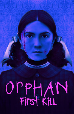 BB2715 Orphan First Kill Film By William Bell 2022 Actress Movie Poster 11x17