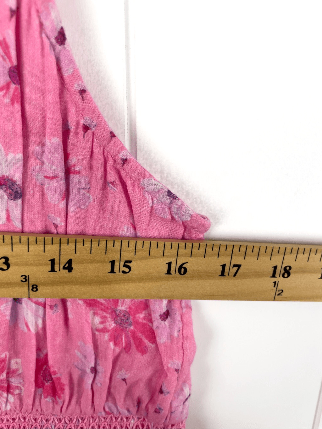 LoveShackFancy Norelli Printed Ruffled Dress Pink… - image 8