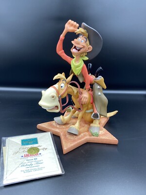 NIB DISNEY WDCC AMERICAN FOLK HEROS 1994 MELODY TIME PECOS BILL & WIDOWMAKER