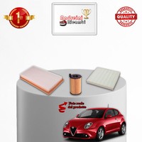 Kit Wartung 3 Filter Alfa Romeo Mito 0.9 74KW 101CV Ab 2013